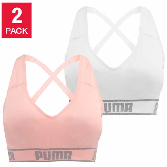 Puma Other - New Puma Women's Seamless Sports Bra 2 Pack